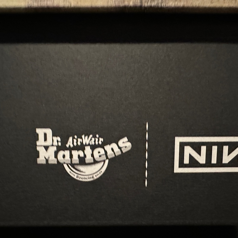 💕 Moving Sale! 💕 Dr. Martens Nine inch Nails 1460 Leather lace up boots - Picture 5 of 5